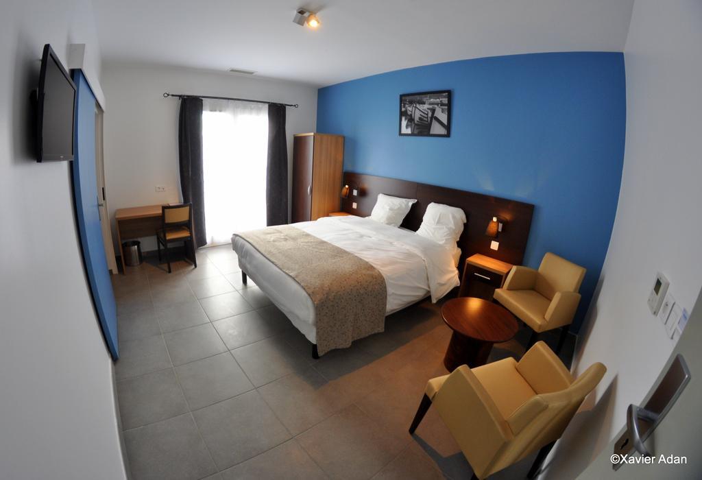 Douce France Hotell Cuxac-dʼAude Rum bild
